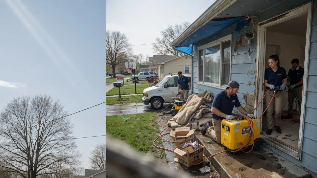 Basement Flood Cleanup in Frankenmuth, MI near me